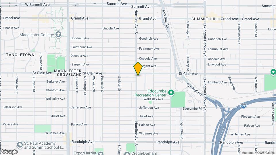 254 Hamline Ave S Map and Location Details