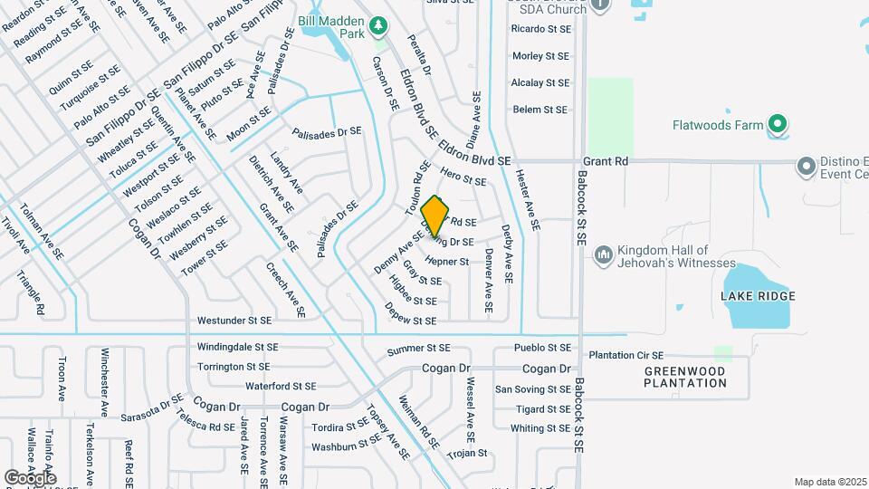 1458 Deming Dr SE Map and Location Details