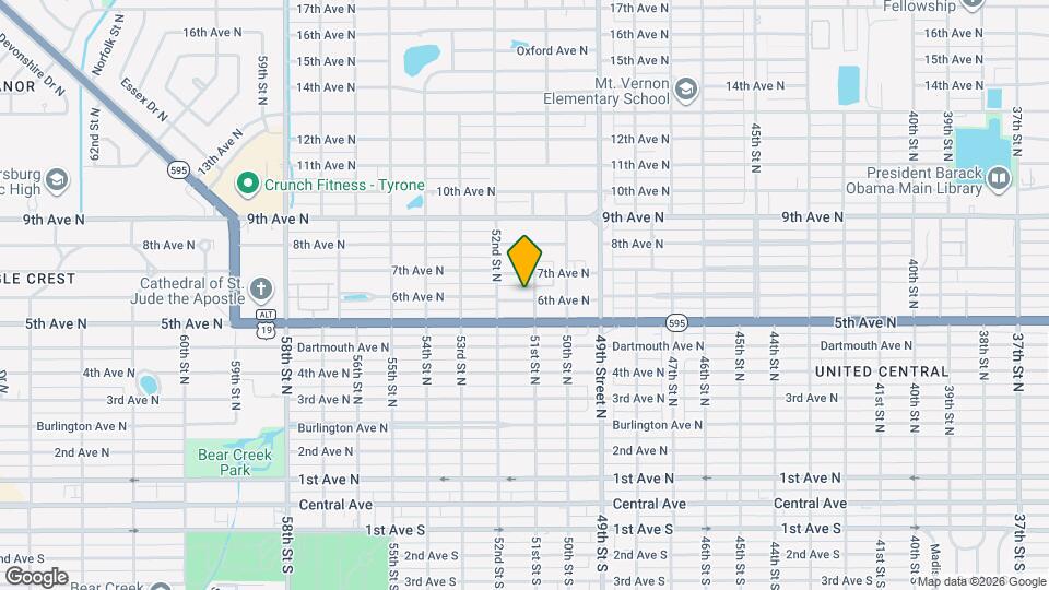 5119 6th Ave N Map and Location Details