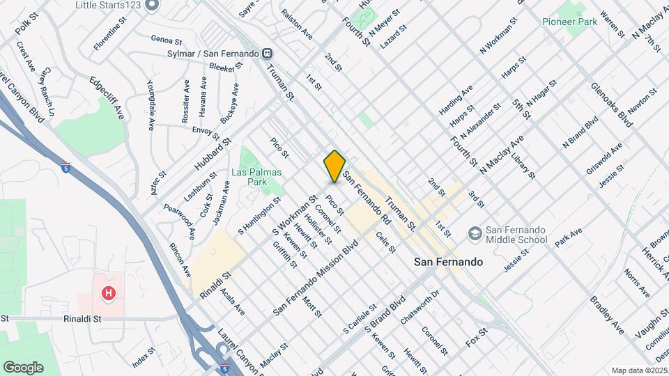 1324 Celis St Mapa y Detalles de la Ubicación