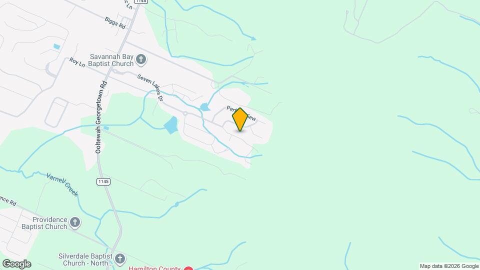 9015 Seven Lakes Dr Map and Location Details