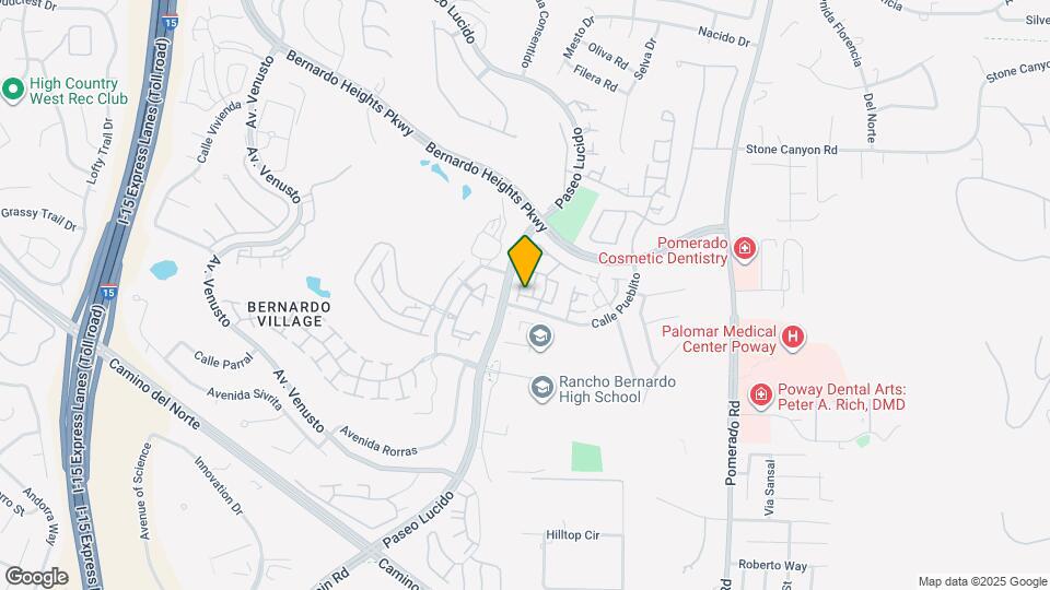 15648 Via Calanova Map and Location Details