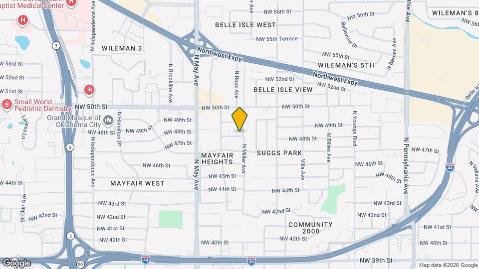 2701 NW 48th St Map and Location Details