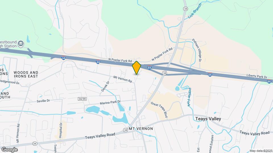 100 Mt Vernon Ln Map and Location Details