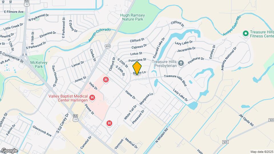 2605 Treasure Hills Blvd Map and Location Details
