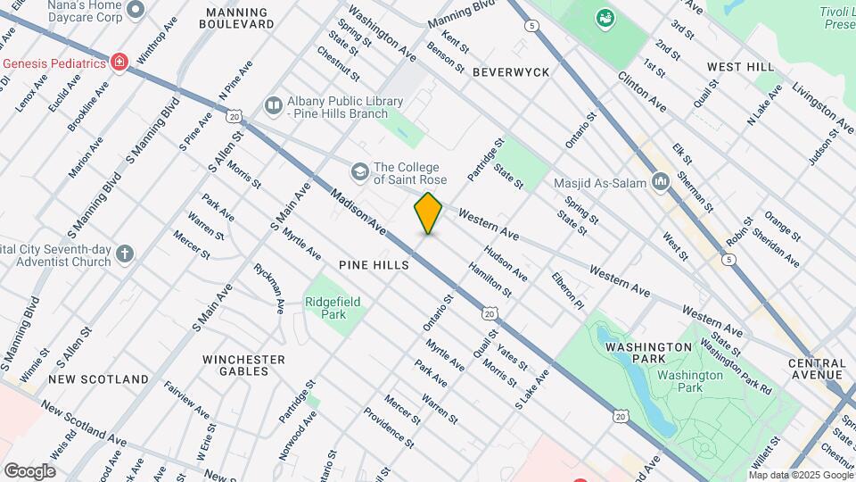 219 Partridge St, Unit #2 Mapa y Detalles de la Ubicación