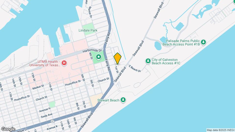 414 1st St Map and Location Details