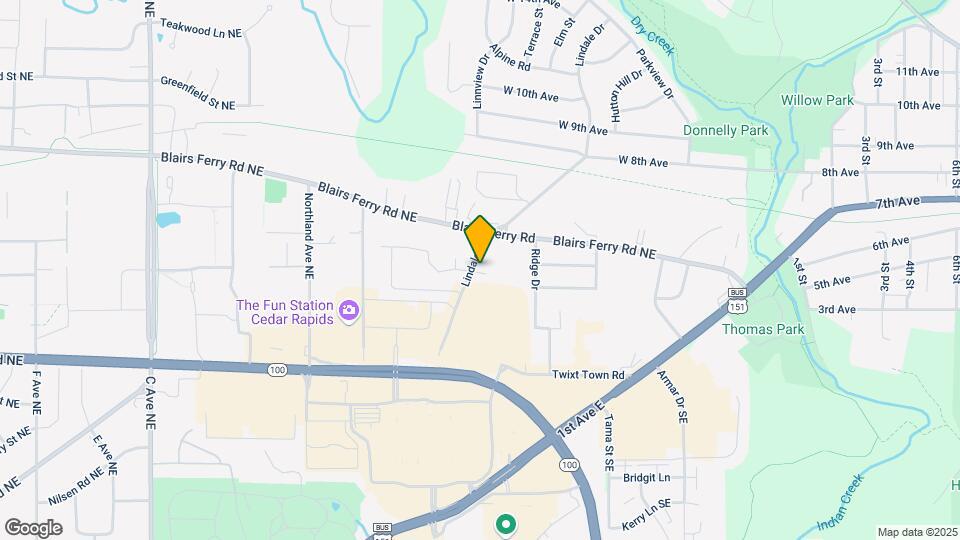 481 Lindale Dr Map and Location Details