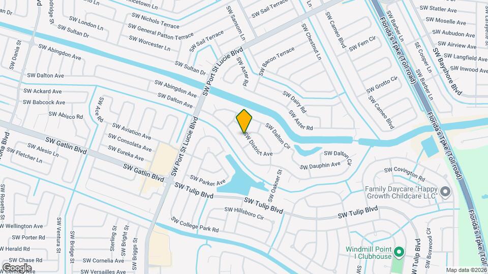 2722 SW District Ave Map and Location Details