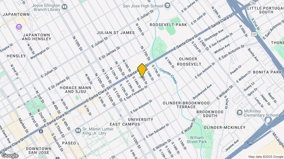 57 S 15th St Mapa y Detalles de la Ubicación