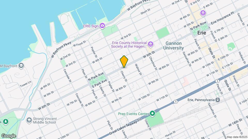 555 W 6th St, Unit #3 Map and Location Details