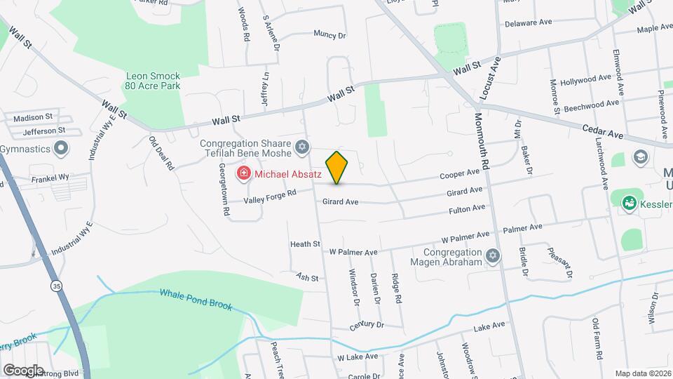 84 Cooper Ave Map and Location Details