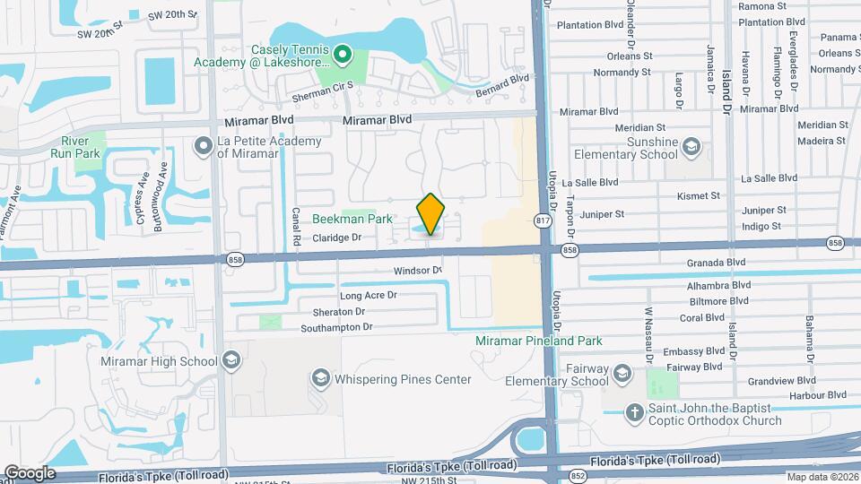 8380 S Missionwood Cir Map and Location Details