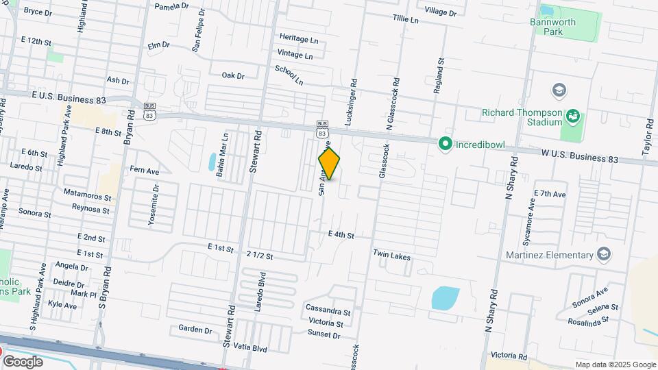 606-610 San Antonio St Map and Location Details