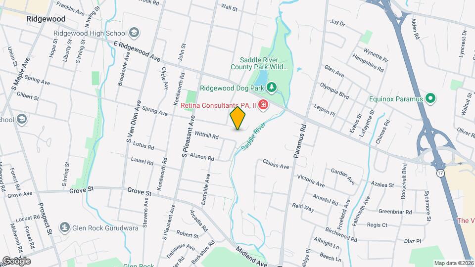 684 Spring Ave Map and Location Details