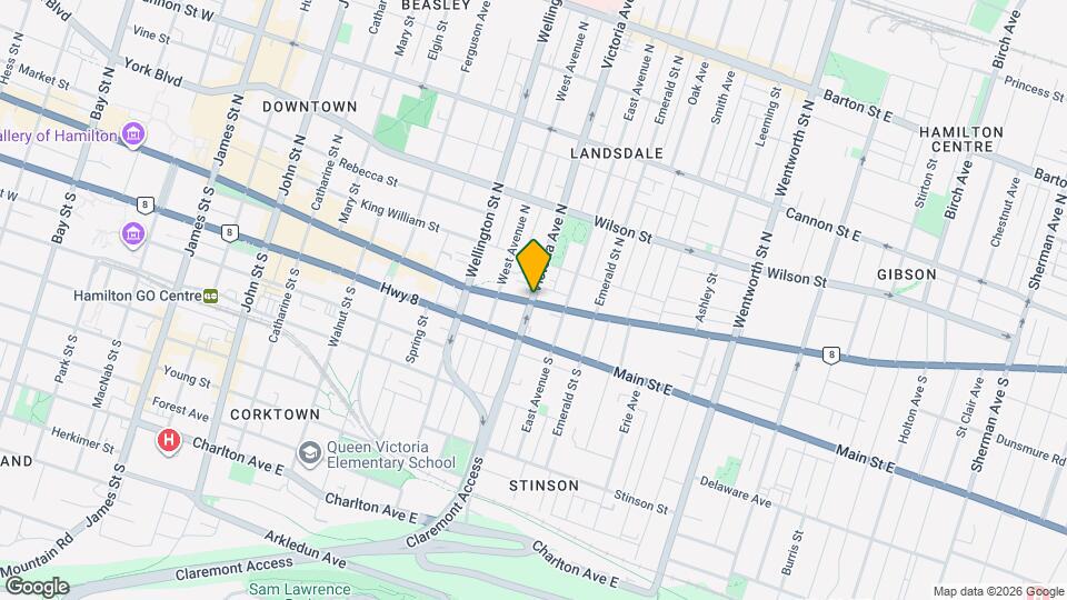 2 Victoria Ave N Map and Location Details