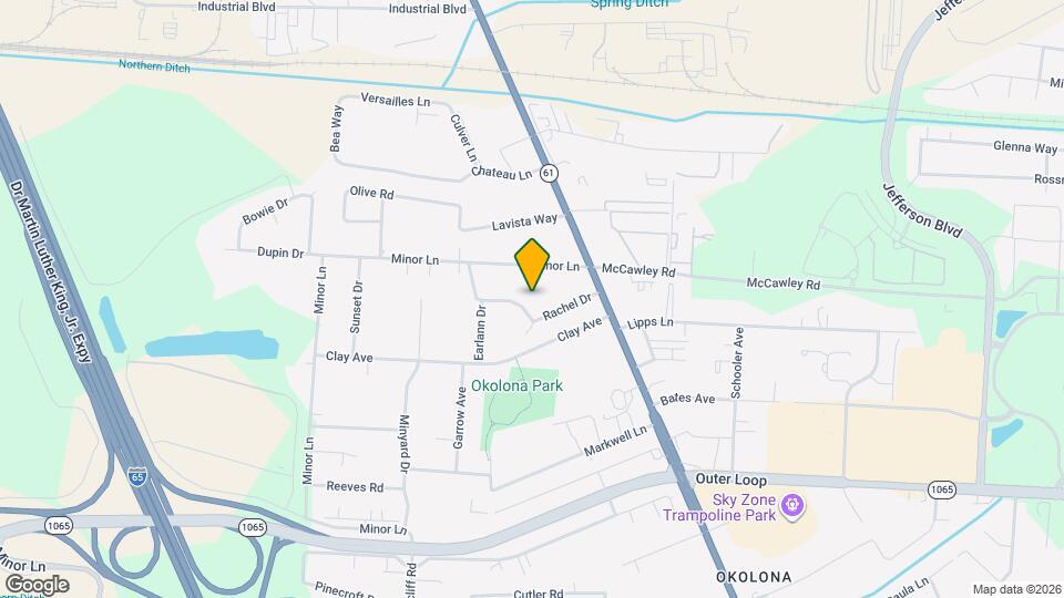 1119 Ireland Dr Map and Location Details