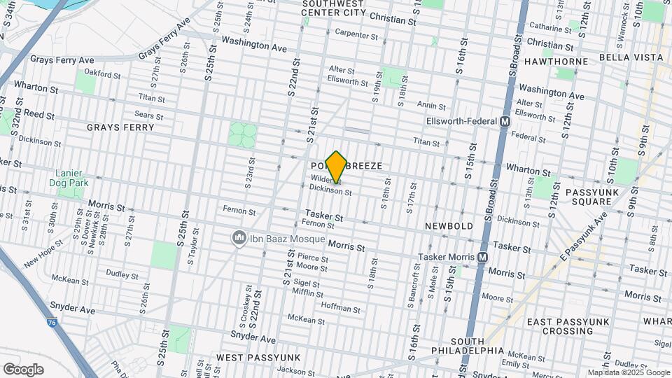 1439 S 20th St Map and Location Details