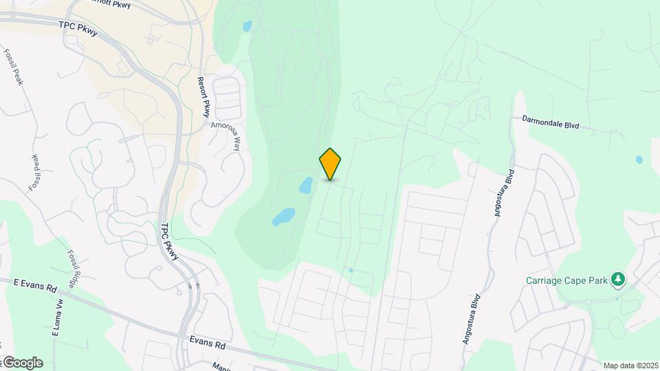 22811 Tee Shot Map and Location Details