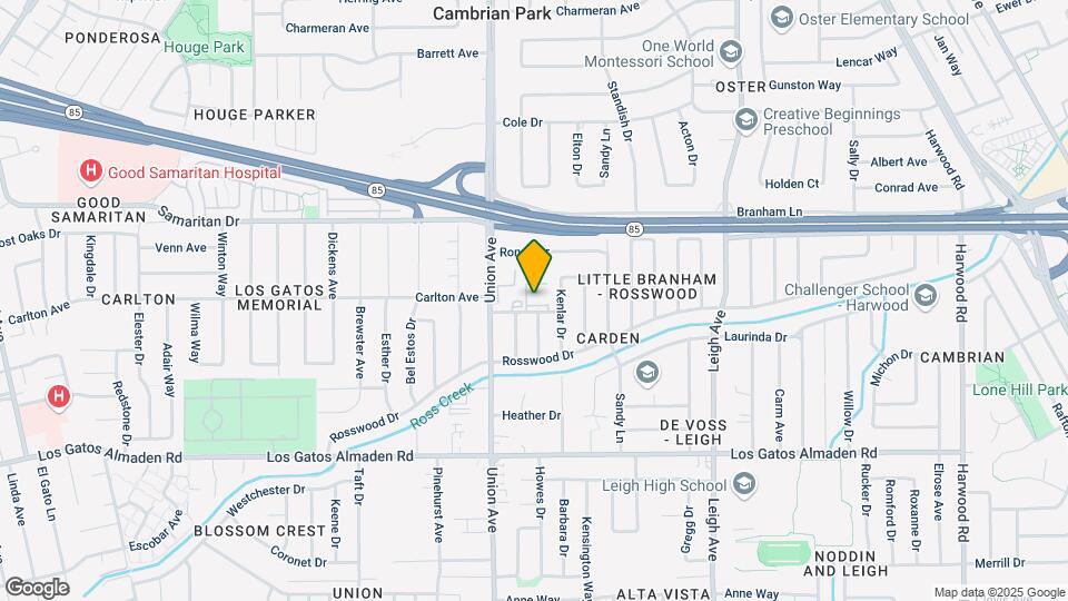 Union Park Apartments Map and Location Details