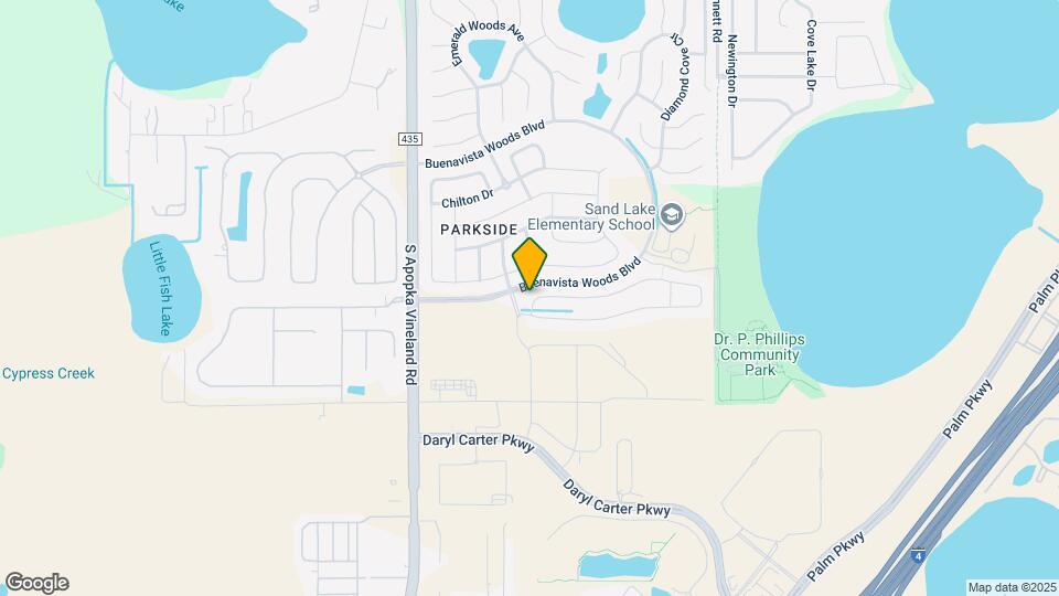 8408 Ludington Cir Map and Location Details
