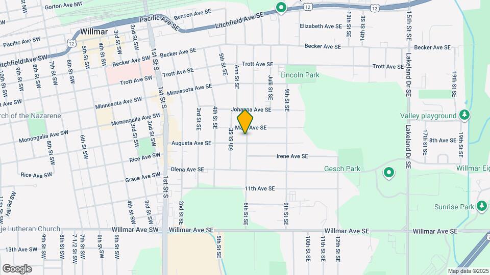 812 6th St SE Map and Location Details