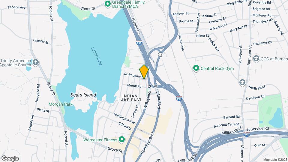 17 W Boylston Dr, Unit 3 Map and Location Details