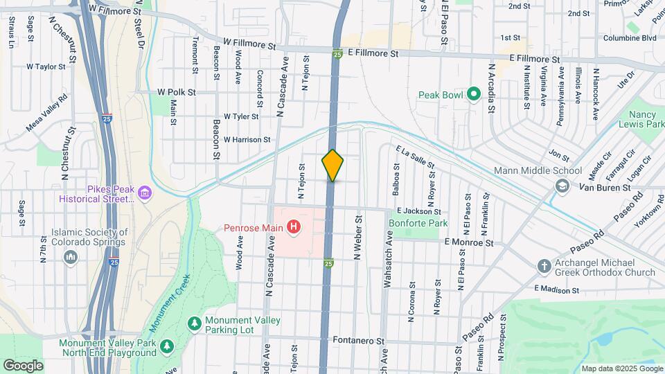 2425 N Nevada Ave Map and Location Details