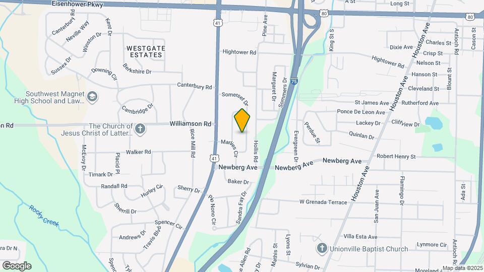 3189 Somerset Dr Map and Location Details