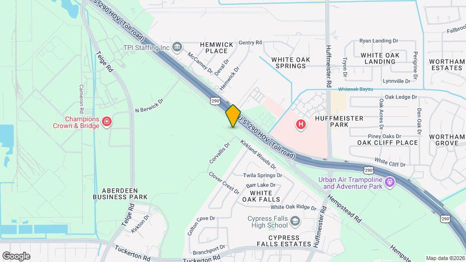 21122 Kirkland Woods Dr Map and Location Details