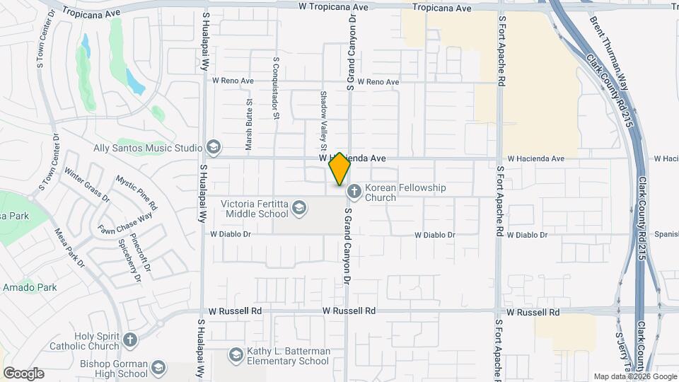 9842 W Mesa Vista Ave Map and Location Details