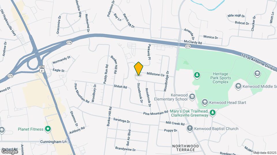 229 Millstone Cir Map and Location Details