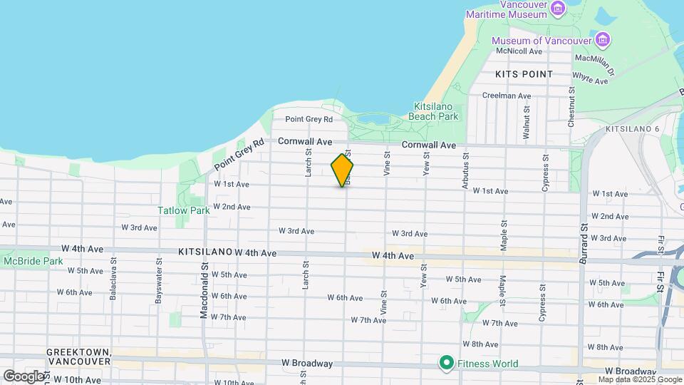 1725 Balsam St Map and Location Details