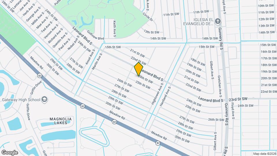 4645 24th St SW Map and Location Details