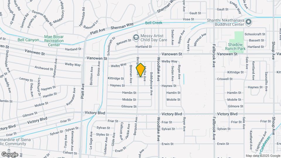 6626 Berquist Ave Map and Location Details