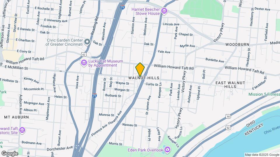 795 E McMillan St, Unit 3 Map and Location Details