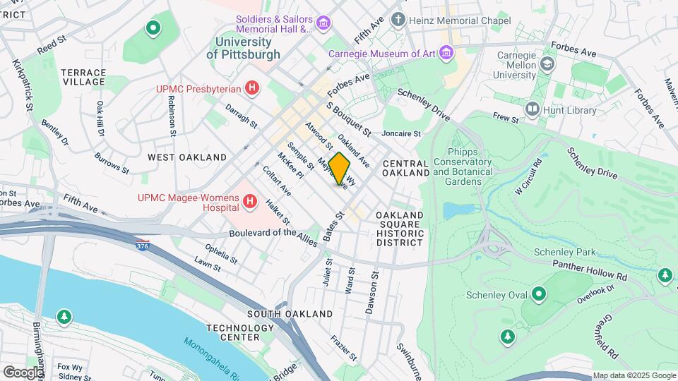 355 Semple St Mapa y Detalles de la Ubicación