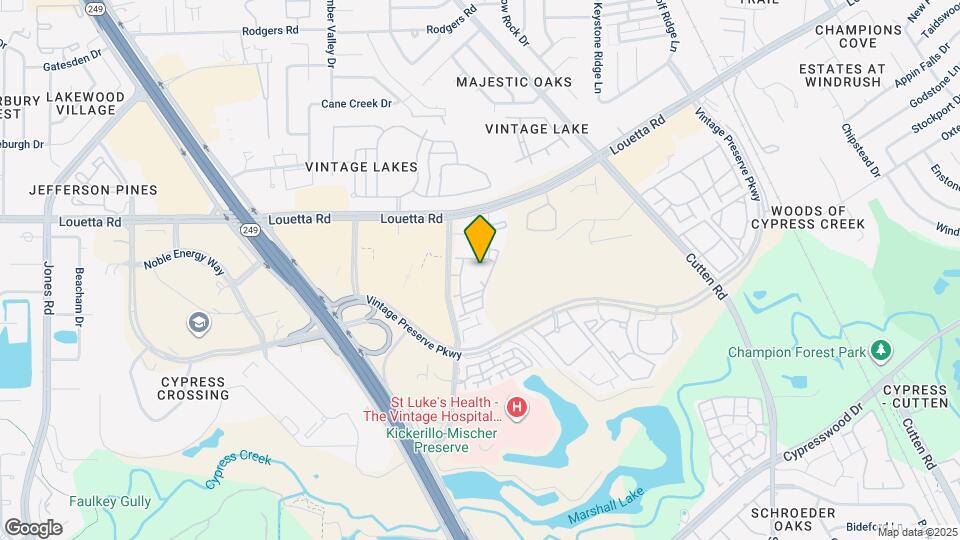 19939 Chasewood Park Dr Map and Location Details