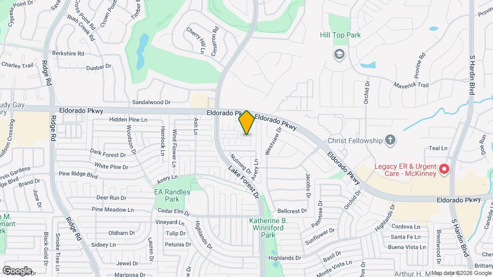 3137 Stone Forest Cir Map and Location Details