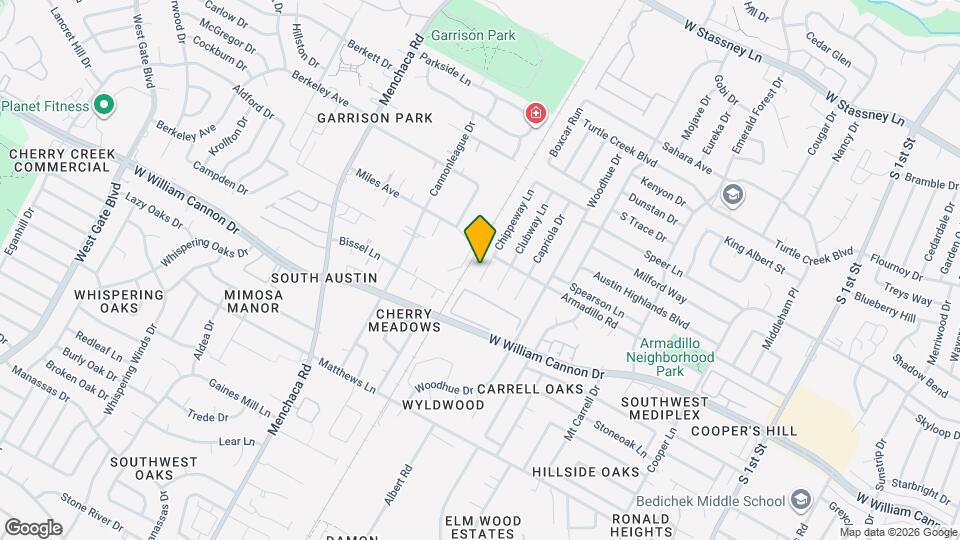 1658 Chippeway Ln Map and Location Details