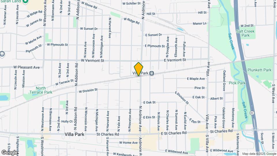 338 N Ardmore Ave Map and Location Details