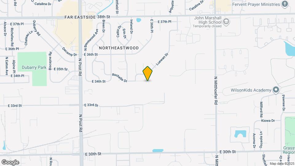 9425 Rochelle Dr Map and Location Details