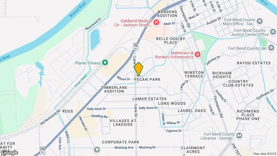 1107 Wilson Dr Map and Location Details