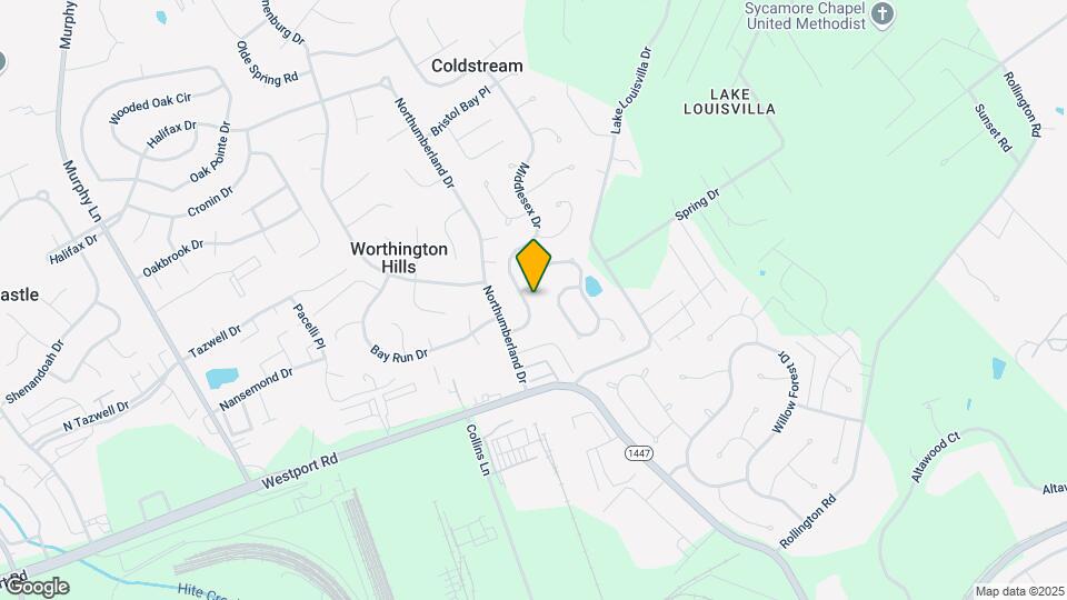 4717 Middlesex Dr Map and Location Details