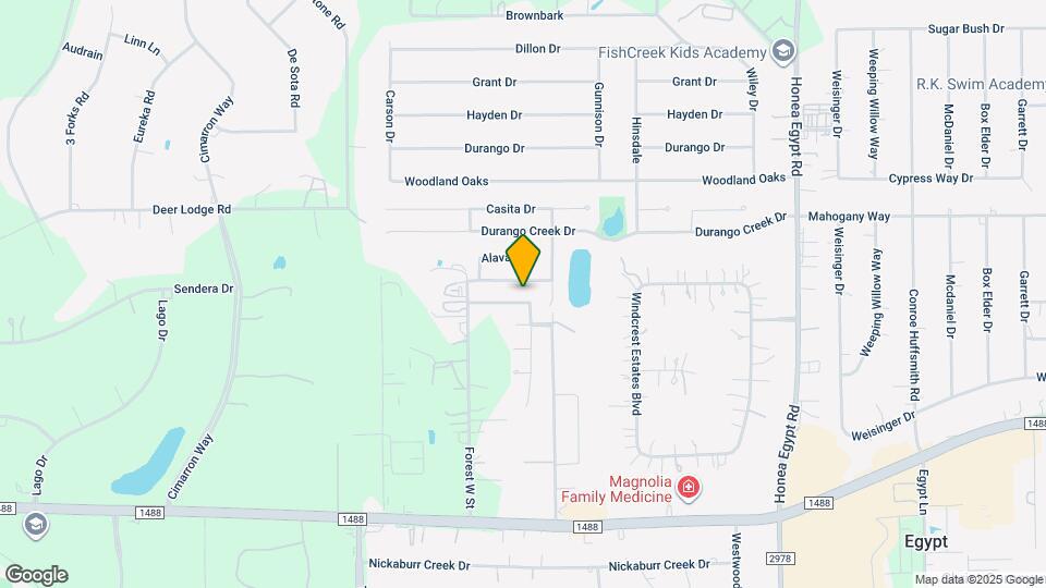 7214 Winter Song Dr Mapa y Detalles de la Ubicación