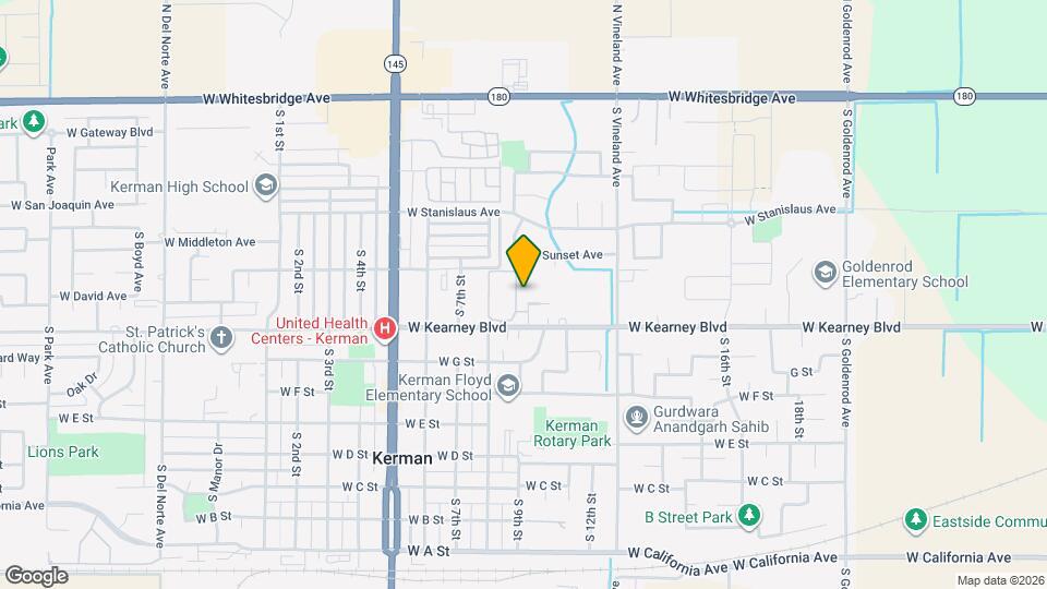 Kearney Palms Aparments Map and Location Details