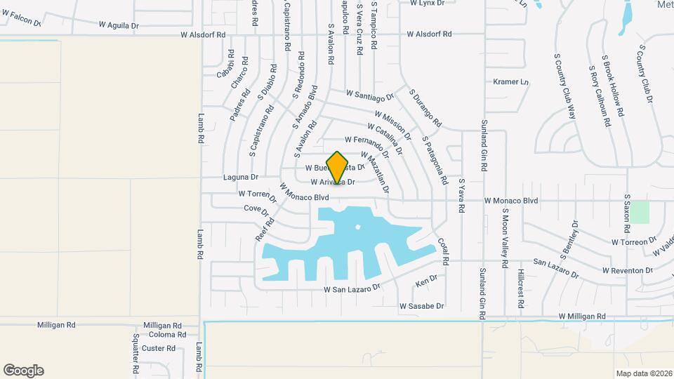 10480 W Monaco Blvd Map and Location Details