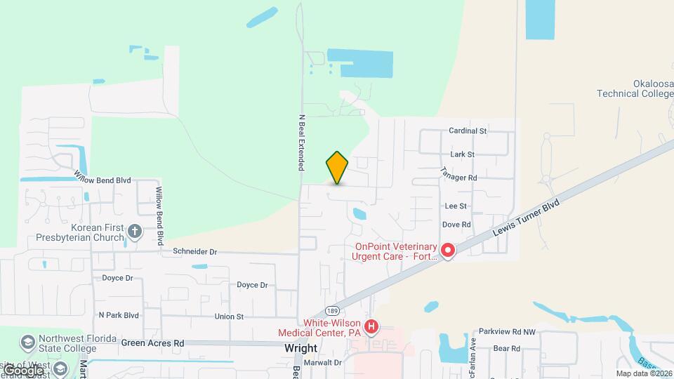 104 Northern Pine Rd Map and Location Details