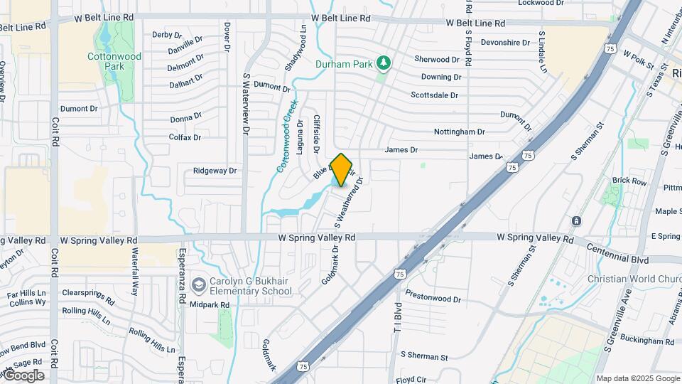 904 S Weatherred Dr Map and Location Details