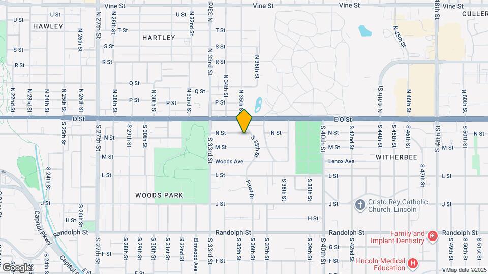 3443 N St Map and Location Details